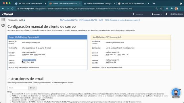 SMTP en WordPress, configuración para envío de correos смотреть онлайн
