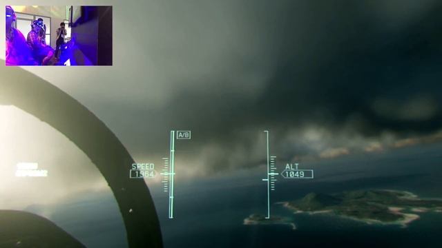 Ace Combat 7 - геймплей в VR. Виртуальная реальность и самолеты. Пилот Антон Логвинов. смотреть онлайн