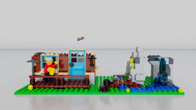 LEGO CREATOR Mountain Hut Speedbuild смотреть онлайн