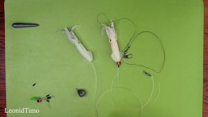 Оснастка Силиконовой имитации кальмара. Силиконовая приманка Октопус