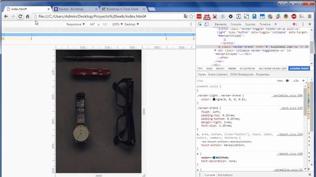 [Curso de Bootstrap 4] 3.2 Personalizando el menu responsive en Bootstrap 4 смотреть онлайн