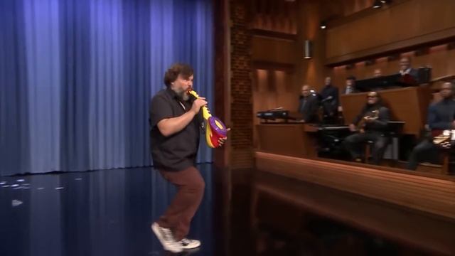 Jack Black Plays Megalovania On The Saxaboom