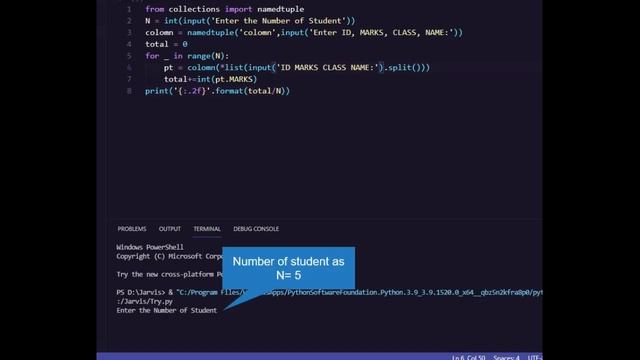 Python 3 NamedTuple tutorial смотреть онлайн