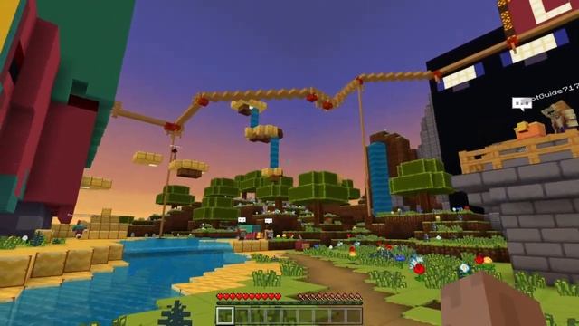 Minecraft Bedrock Mob Vote Map. смотреть онлайн