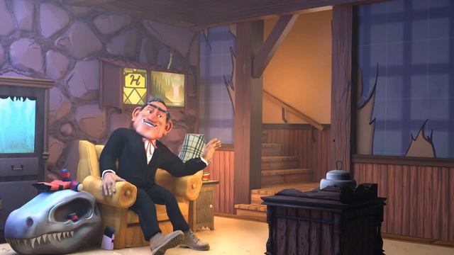 Стен 3д (гравити фолз) + дед из "голяк" . 3д анимация 2д персонажа смотреть онлайн