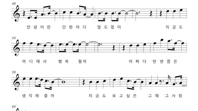 심수봉 - 그때 그 사람 jazz ver., 악보 반주 play along MR смотреть онлайн