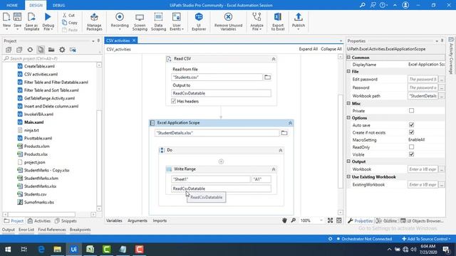 UiPath Tutorial || Day 41 : Read CSV, Write CSV & Append to CSV Activities смотреть онлайн