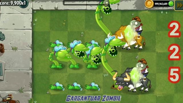 Rodeo Legend Zombie & Dodo Rider & Zombie Bull - PvZ 2 Animals Battlez смотреть онлайн