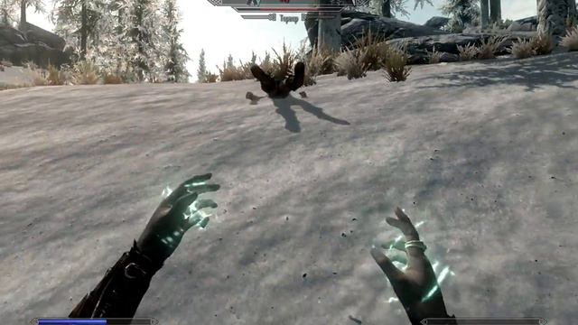Skyrim model glitch смотреть онлайн