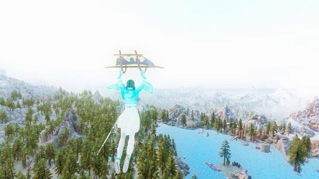 Test - Paraglider , DynDoLOD 3.0 Alpha [Tree Pop-up Fixed] смотреть онлайн