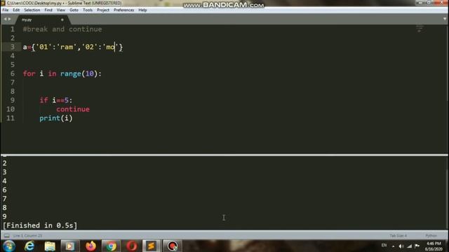 Break and Continue Statements in python | priyansh jain | python tutorial for beginner | смотреть онлайн