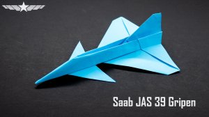 Откройте для себя Saab JAS 39 Gripen — шедевр оригами и авиации