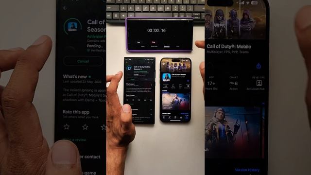 Who wins | Samsung Galaxy S23 Ultra Vs iPhone 14 pro max | App installation speed ! смотреть онлайн