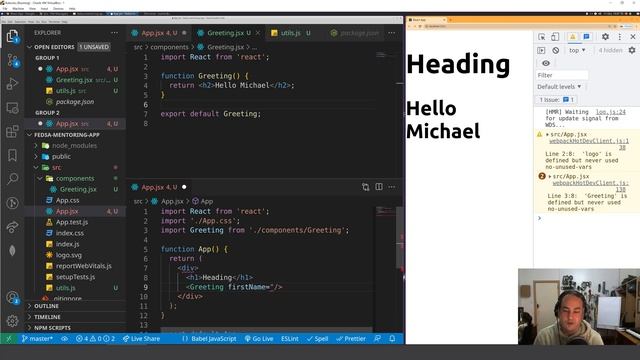 FEDSA Mentorship Programme - Session 17 (20211011) - React Intro смотреть онлайн