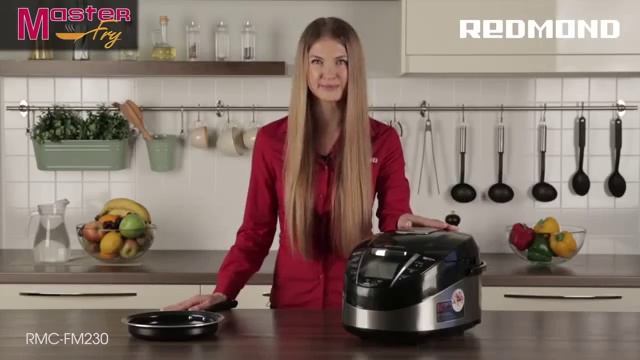 Мультиварка_ REDMOND RMC FM230_ c революционной функцией MASTERFRY. смотреть онлайн