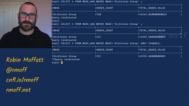 ksqlDB HOWTO: Stateful Aggregates смотреть онлайн