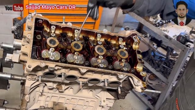 3ZZ-FE Engine Disassembly || Cylinder Head Gasket Replacement Of Toyota Corolla смотреть онлайн