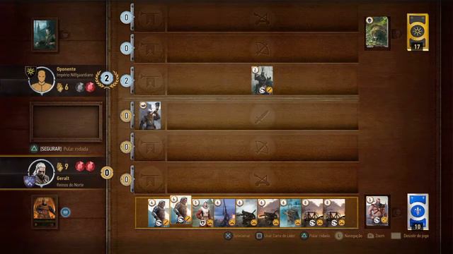 The Witcher 3 - Gwent: Jogando contra Serenity de Passiflora. смотреть онлайн