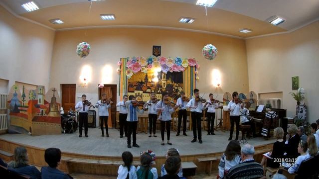 Несе Галя воду - ансамбль скрипалів - кер. Маряна Гасьошин смотреть онлайн