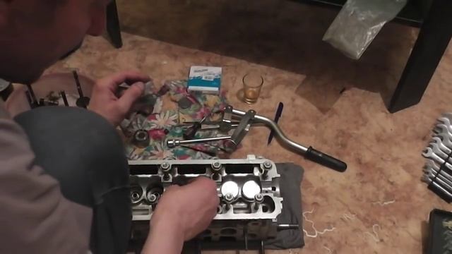 Ремонт и доработка ГБЦ в домашних условиях Ч 2 смотреть онлайн