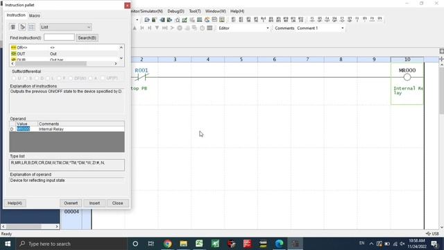KV studio : Basic self holding PLC tutorial keyence with simulation смотреть онлайн