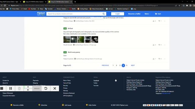 Web Scraping Tutorial: Extracting Customer Reviews from Flipkart using Python смотреть онлайн