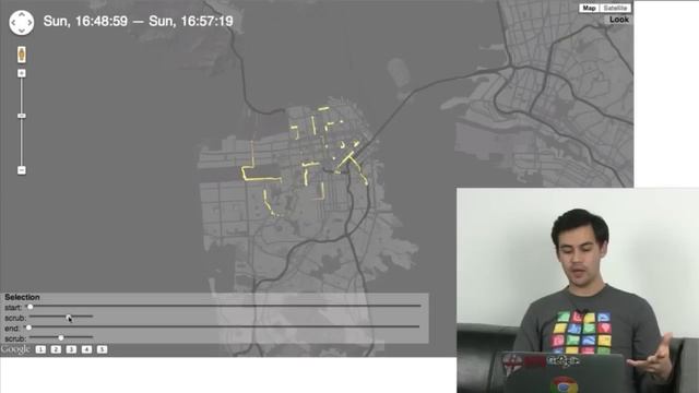 Maps Shortcuts: Large Data Geotemporal Visualizations with WebGL смотреть онлайн