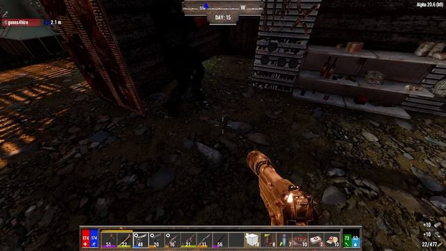 Day 15: HUGE Daytime Horde!... YAW 7 Days to Die Darkness Falls смотреть онлайн