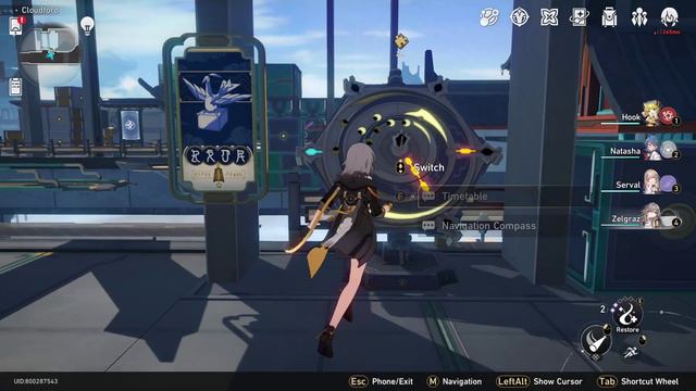 Cloudford IOU Navigation Compass North By Northwest Hidden Achievement - Honkai Star Rail смотреть онлайн