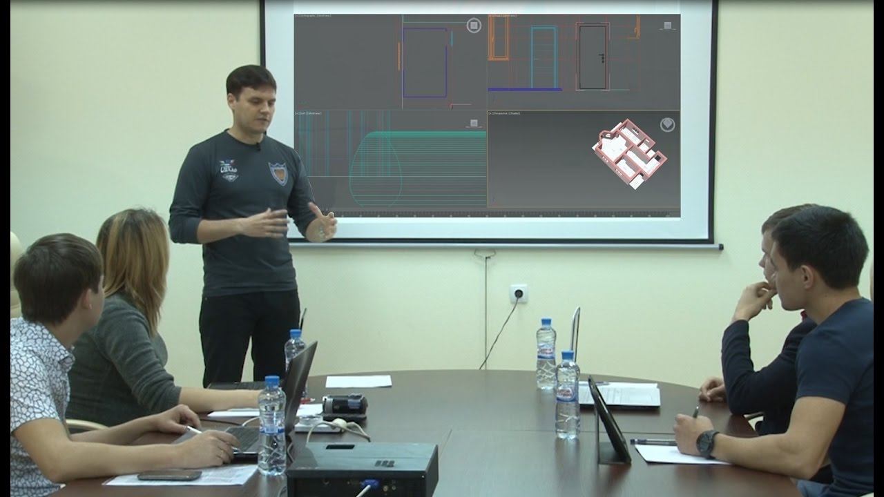 Обучение дизайну интерьера в программе 3Ds Max от студии "ВосИнтерьер" смотреть онлайн