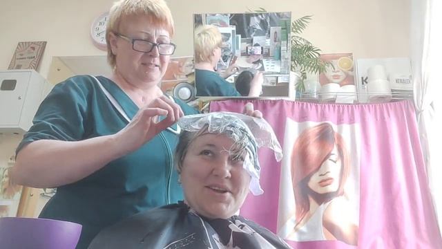 Делаем окрашивание ? Тигрование смотреть онлайн