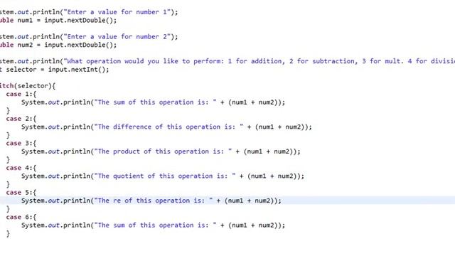 Beginners Java, Lesson 12, Switch Statements смотреть онлайн
