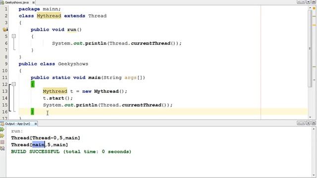 316. currentThread ( ) Method in Java Programming (Hindi) смотреть онлайн