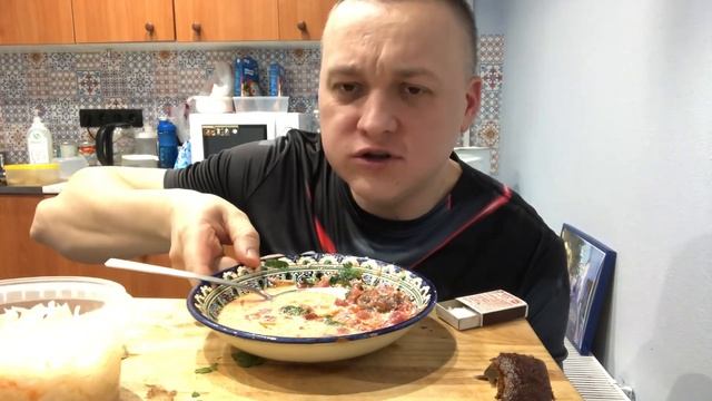 БОРЩ МУКБАНГ MUKBANG