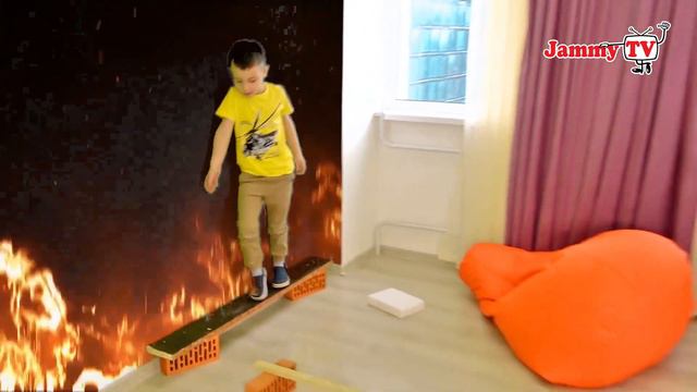 ЭКСТРЕМАЛЬНЫЙ ПОЛ ЭТО ЛАВА ЧЕЛЛЕНДЖ !!! **Часть 2** Артем VS Кирилл | Jammy TV