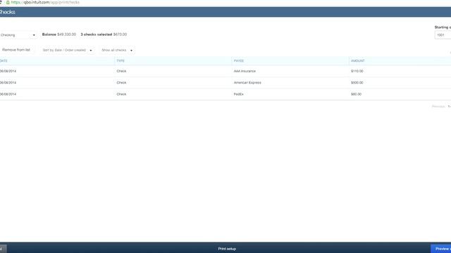 QuickBooks Online Vendors: Print Checks in QuickBooks Online QBO смотреть онлайн