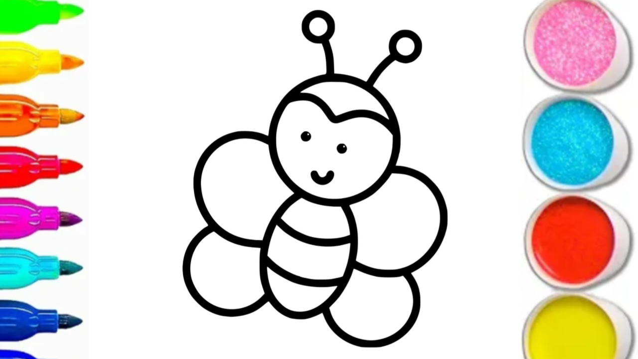 КАК НАРИСОВАТЬ ПЧЕЛУ смотреть онлайн
