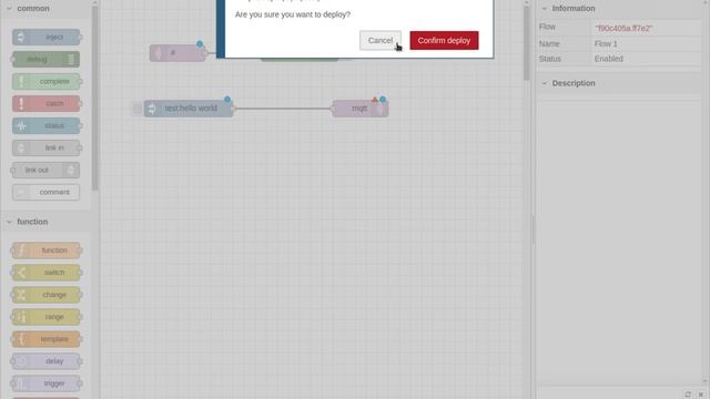 mqtt in node-red смотреть онлайн