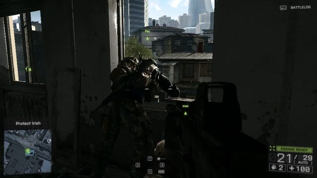 Battlefield 4: on GT 520 смотреть онлайн