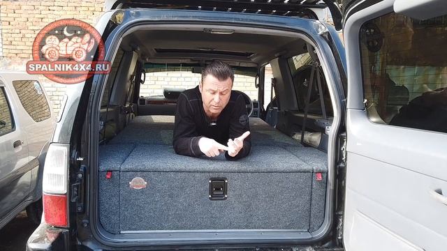 ? Toyota Prado 90 с автоспальником. Прадик коротыш с экспедиционной кроватью. Мотель в салоне смотреть онлайн