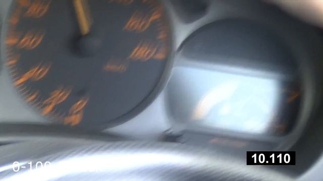 Разгон Toyota Celica 0-100 1.8 192HP MT 2000г смотреть онлайн