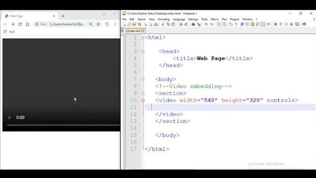 Web Development Tutorials in Hindi : EMBEDDING VIDEO ON WEB PAGE| HTML | CSS | JAVA SCRIPT|Web D смотреть онлайн