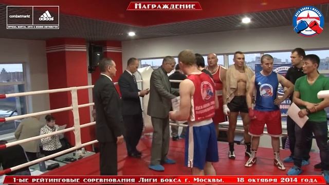 1-ые рейтинговые соревнования по боксу - 18 октября 2014 г. НАГРАЖДЕНИЕ.. смотреть онлайн