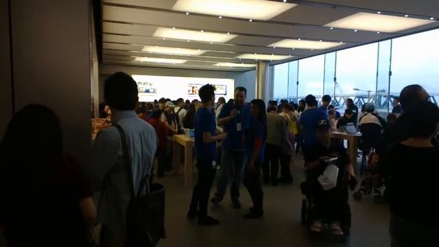 Магазин Apple в Гонконге смотреть онлайн