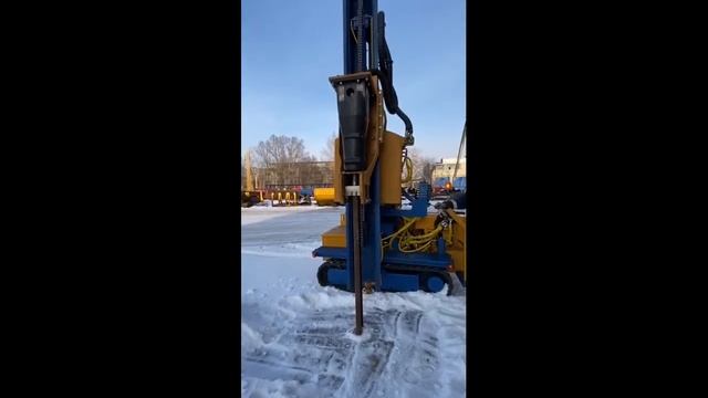 Сваебойная машина KTC-HAMMER смотреть онлайн