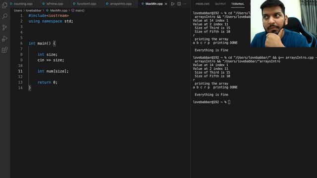 Lecture 9: Introduction to Arrays in C++ смотреть онлайн