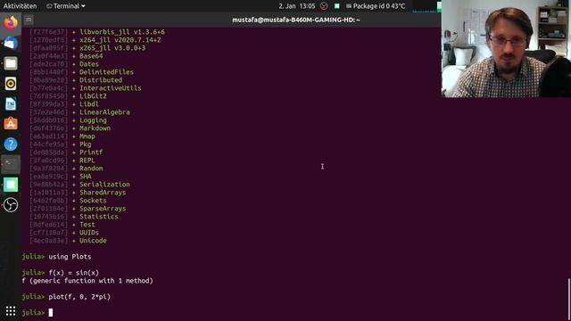 Julia Plots Tutorial 1: Installation & First Plots смотреть онлайн