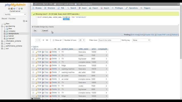 how to display price with two decimal places mysql смотреть онлайн