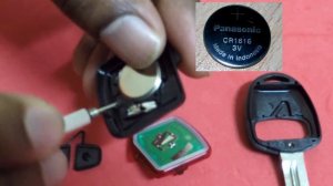 DIY: Mitsubishi Pajero/Montero 4 Remote Key - Battery Replacement