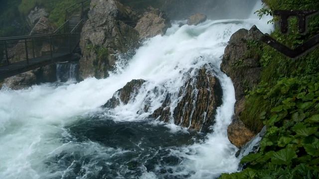Golling Waterfall Near Salzburg In Austria.